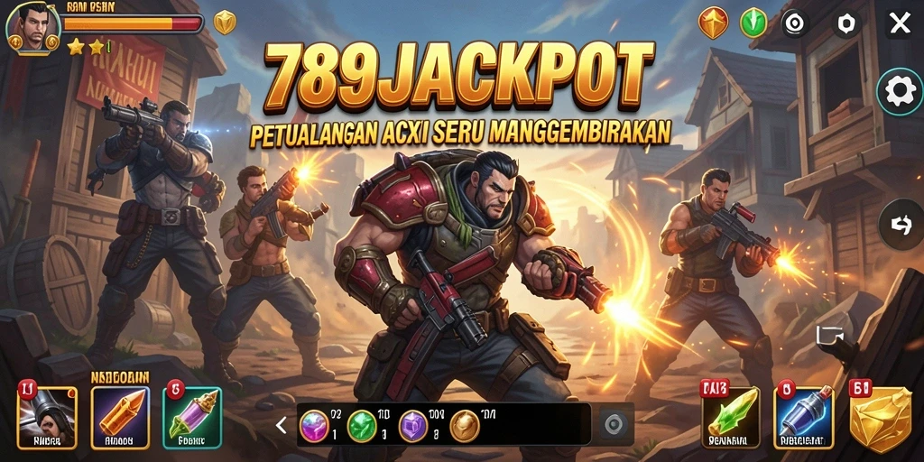 Tampilan gameplay seru dan mendebarkan di 789JACKPOT.