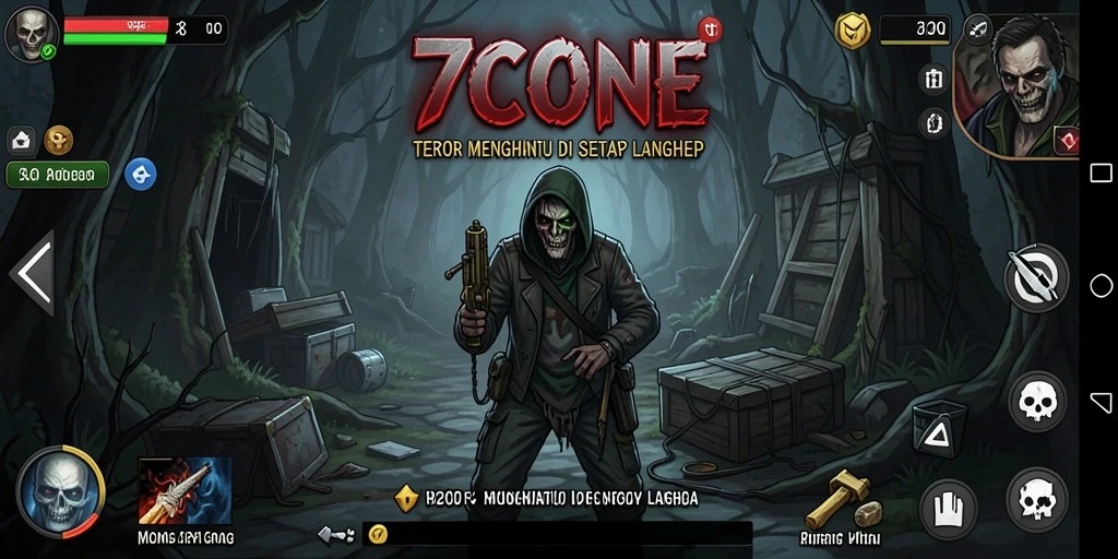 Gameplay menegangkan dengan suasana horor yang mencekam.