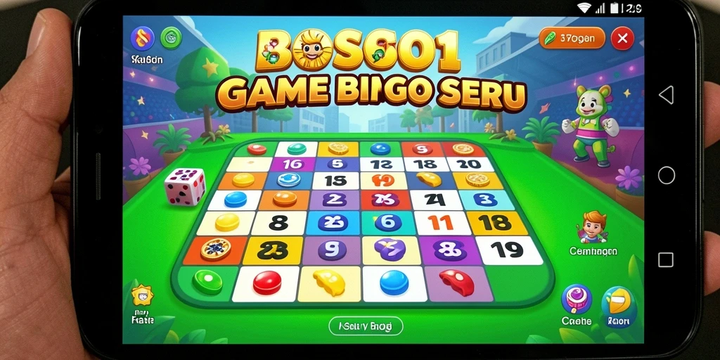 Tampilan gameplay BOS01 yang menarik dan interaktif dalam permainan Bingo.