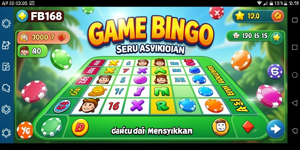 Screenshot gameplay Bingo yang seru dan menantang.