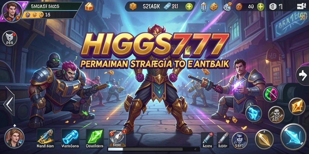Tangkapan layar HIGGS777 menunjukkan gameplay yang intens dan strategi yang mendebarkan.