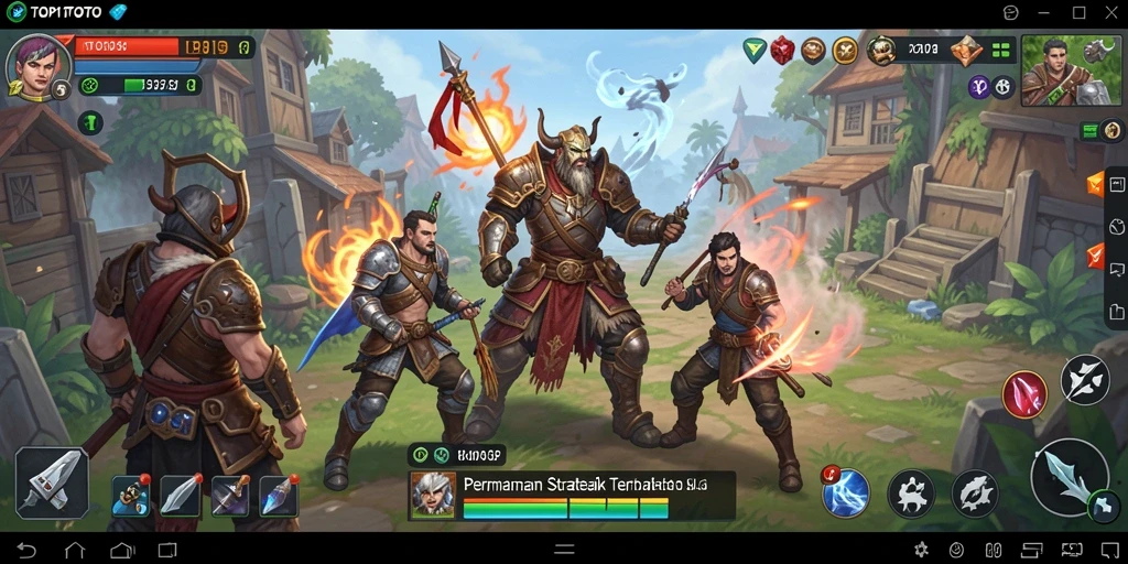 Tampilan gameplay menarik dalam TOP1TOTO yang penuh strategi.