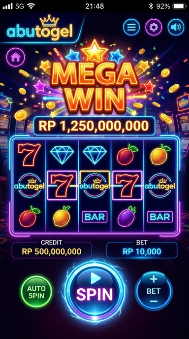 Antarmuka penggunaan abutogel yang intuitif dan ramah pengguna.
