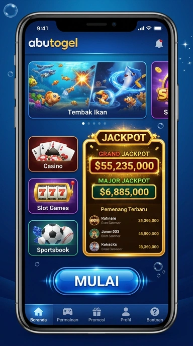 Screenshots fitur menarik dari aplikasi abutogel yang mempermudah navigasi.